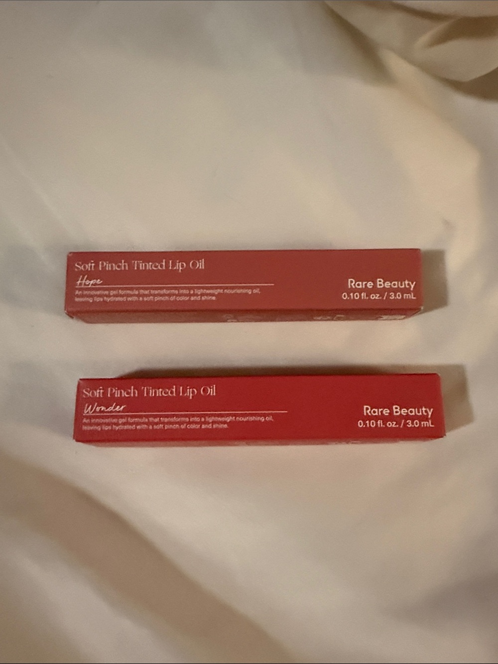 Rare Beauty Lip Oils - Hope and Wonder